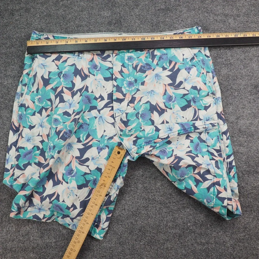 American Eagle Shorts Mens 36 Classic Blue Floral Next Level Flex Tropical Surf